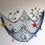 Decorative Fishing Net with Shells Nautical Beach Wall and Door Decor V1237-ZY-522-0043