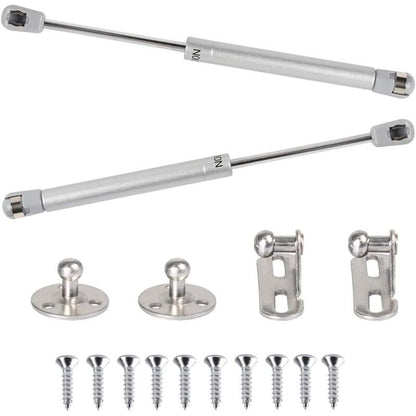 2 Pack 100N Gas Springs Hydraulic Struts with Screws for Cabinet Cupboard Door, 265mm V1237-ZY-522-0045