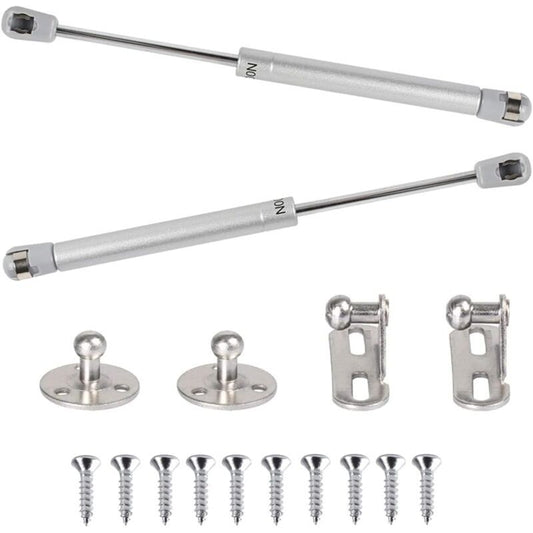 2 Pack 100N Gas Springs Hydraulic Struts with Screws for Cabinet Cupboard Door, 265mm V1237-ZY-522-0045