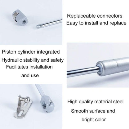 2 Pack 100N Gas Springs Hydraulic Struts with Screws for Cabinet Cupboard Door, 265mm V1237-ZY-522-0045