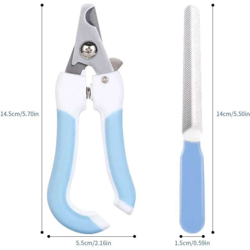 Pet Nail Clippers with Nail File for Small Medium Large Dogs Cats Birds and Rodents V1237-ZY-522-0048