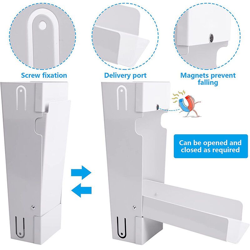 Rainwater Catcher Compatible with Standard White Downspout, 34 Inch V1237-ZY-522-0052