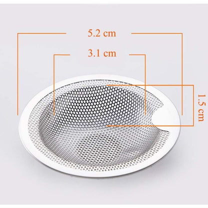 2 Pack Stainless Steel Sink Strainers, 5cm V1237-ZY-522-0055