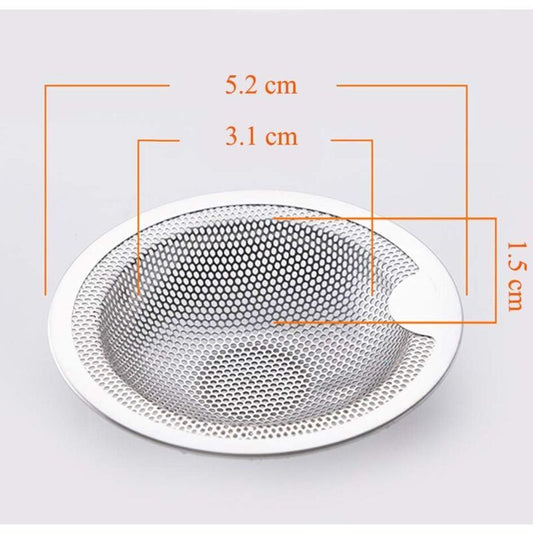 2 Pack Stainless Steel Sink Strainers, 5cm V1237-ZY-522-0055