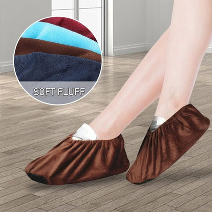 5 Pair Grey Adult Overshoe Covers, EU 37 to 43 V1237-ZY-522-0064