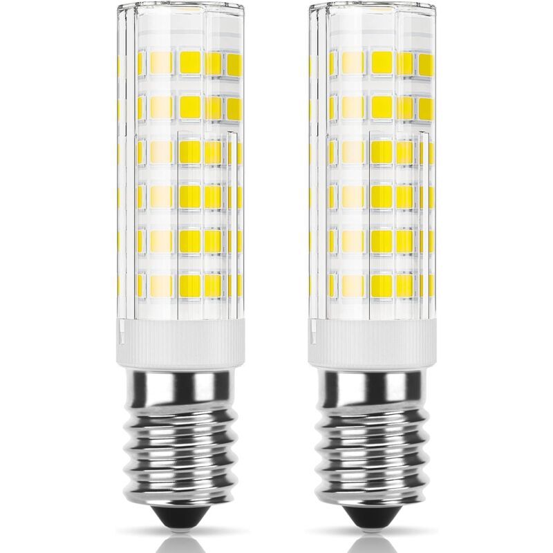 2 Pack E14 LED Hood Bulbs 5W 50W Halogen Equivalent Cool White Non Dimmable, 550lm 6000K V1237-ZY-522-0081