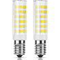 2 Pack E14 LED Hood Bulbs 5W 50W Halogen Equivalent Cool White Non Dimmable, 550lm 6000K V1237-ZY-522-0081
