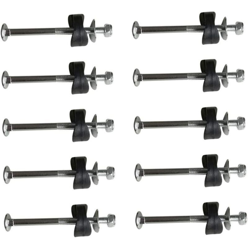 10 Pack Trampoline Screws Replacement Parts Stability Tool for Fixed Trampoline V1237-ZY-522-0091