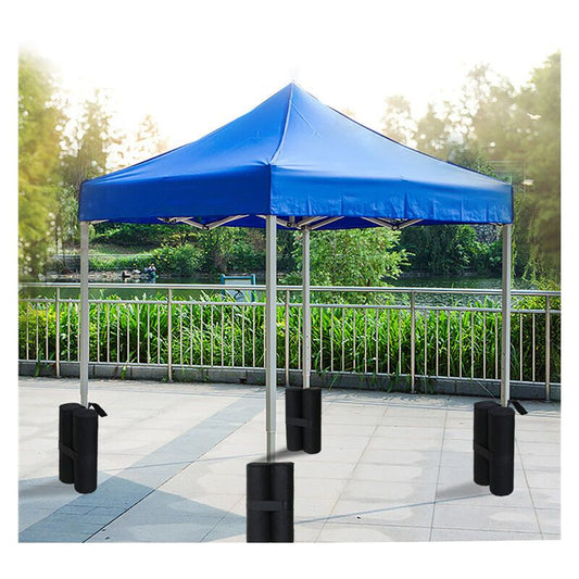 4 Pack Gazebo Weight Bags Black Fillable Ballast Bags for Party Tent and Pavilion, 60kg Max V1237-ZY-522-0096