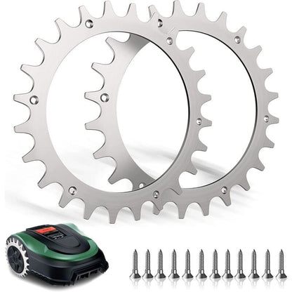 2 Pieces Stainless Steel Cleats, Compatible with Bosch Indego V1237-ZY-528-017