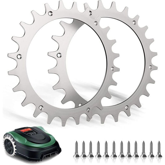 2 Pieces Stainless Steel Cleats, Compatible with Bosch Indego V1237-ZY-528-017