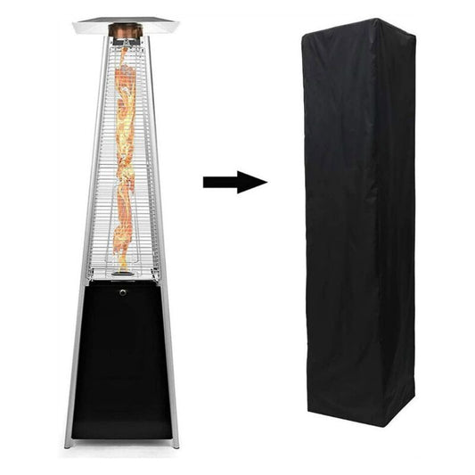 Patio Heater Cover Pyramid Gas Patio Heater, Patio Heater Cover Waterproof Anti Tear Cover Anti Snow Wind V1237-ZY-528-021