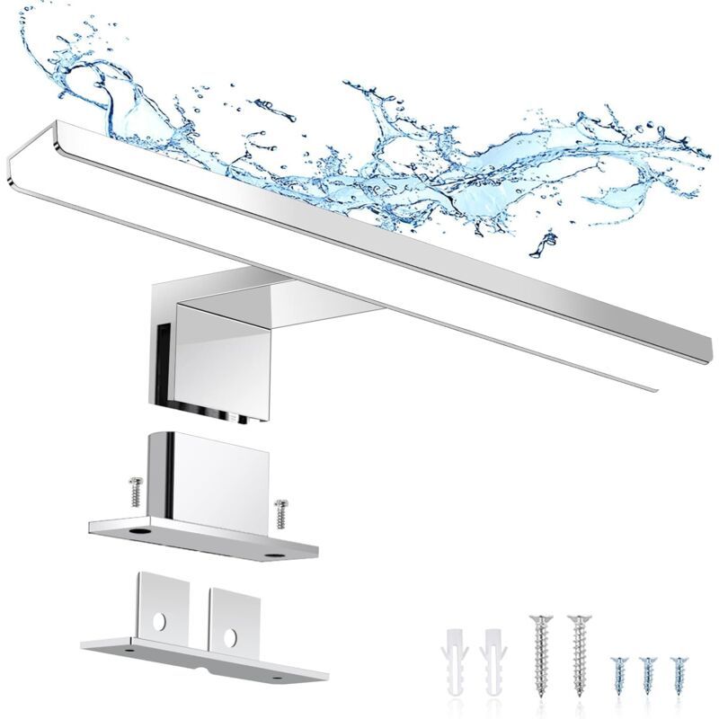 Bathroom Mirror Light 6W 400lm, LED Cabinet Light Cool White 6000K, IP44 Waterproof Bathroom Mirror Light, V1237-ZY-528-040