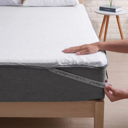 Waterproof Cotton Terry Mattress Protector, 120 x 200cm V1237-ZY-528-048