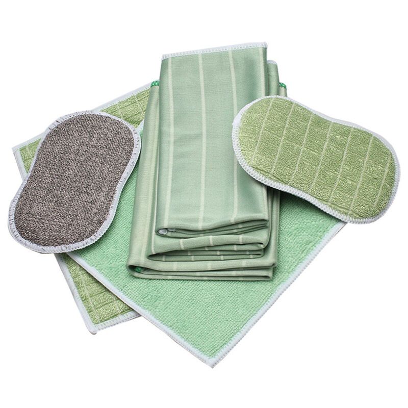 6 Pack Bamboo Microfiber Cloths Clean and Polish All Smooth and Fragile Surfaces Glass, Bodywork, Glass V1237-ZY-528-050