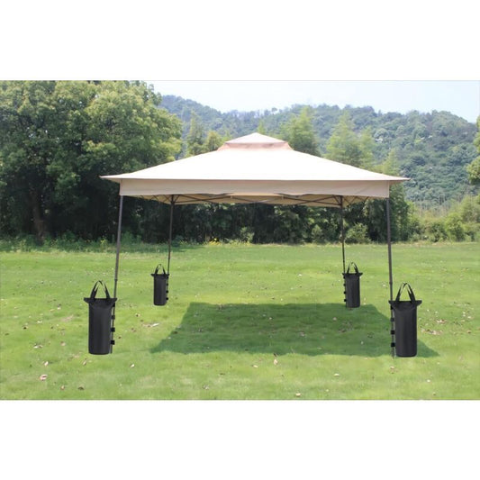 4 Pack Heavy Duty Weight Bags Double Stitched Leg Weights for Pop up Awning Tent Weighted Feet Sandbag V1237-ZY-528-054
