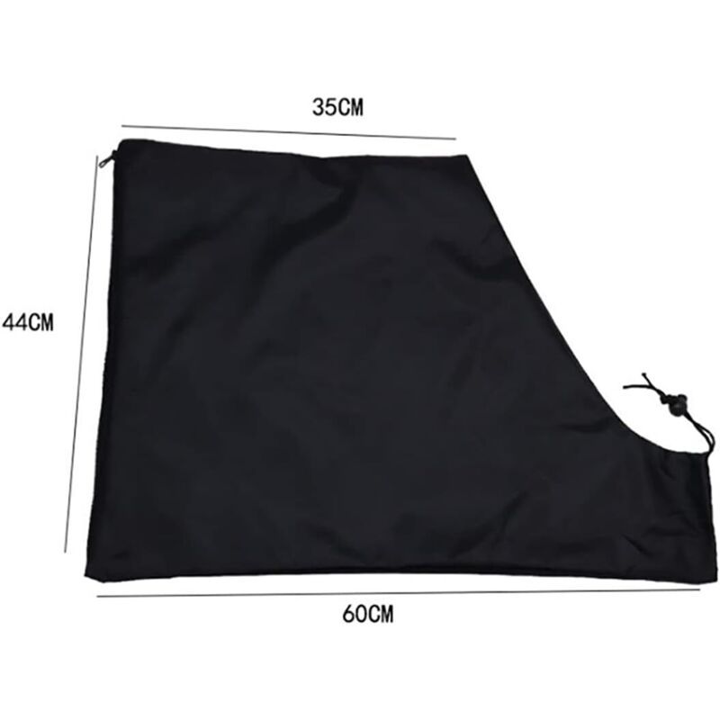 Zipper Bag for Leaf Blower Vacuum Cleaner, 420D Oxford Dustproof Waterproof Dustproof Vacuum Bag Replacement V1237-ZY-528-062