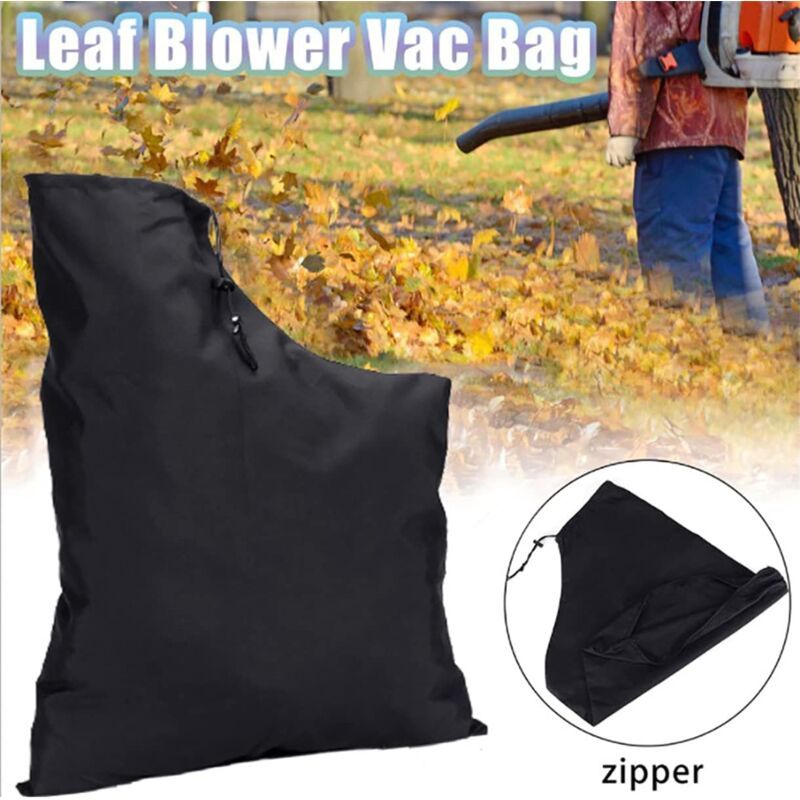 Zipper Bag for Leaf Blower Vacuum Cleaner, 420D Oxford Dustproof Waterproof Dustproof Vacuum Bag Replacement V1237-ZY-528-062