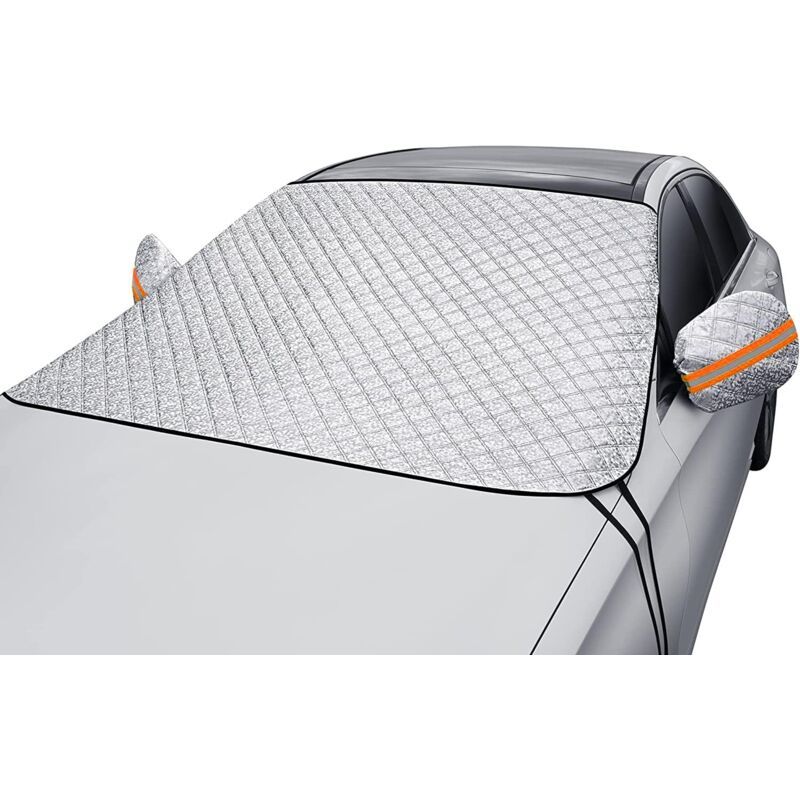 Car Windshield Cover Snow, Ice, Sun, Dust, UV, Water Resistant Car, SUV, All Years, Summer Winter V1237-ZY-528-066