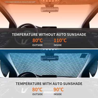 Car Windshield Cover Snow, Ice, Sun, Dust, UV, Water Resistant Car, SUV, All Years, Summer Winter V1237-ZY-528-066