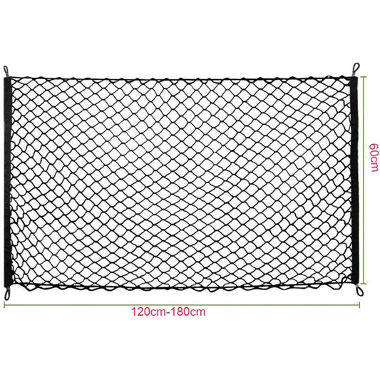 Car Luggage Net, Elastic Nylon Trunk Net Protective Net Multifunction Partition Net for Pet Trunk Storage V1237-ZY-528-070