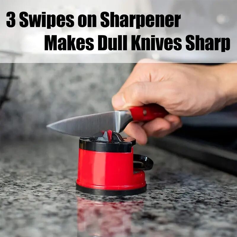 Stone Knife Sharpener, Kitchen Knife Sharpener Safety Scissors, Blade Grinder, Diamond Tungsten Knife V1237-ZY-528-071