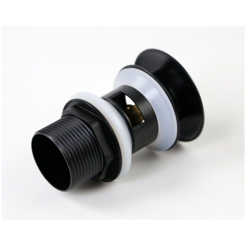Universal G1 0.25 Brass Pop up Basin Drain Pop up Basin Drain with Overflow Click Clack System, Tool Free V1237-ZY-528-076
