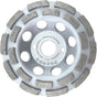 Diamond Plate Grinding Wheel Universal Concrete X Double Row Grinding Wheel, 125mm, 22.2mm V1237-ZY-528-081
