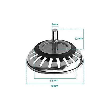 Steel Kitchen Basin Drain Sink Drain V1237-ZY-528-087