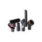 6 Pieces Universal Horse Vacuum Cleaner Brush Adapter Accessories, Black V1237-ZY-528-089