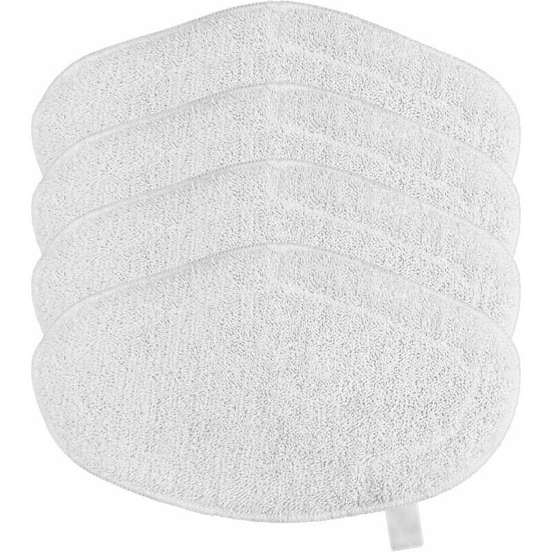 4 Pack Microfiber Cloth Wipes Compatible with Polti Vaporetto SV440 V1237-ZY-528-090