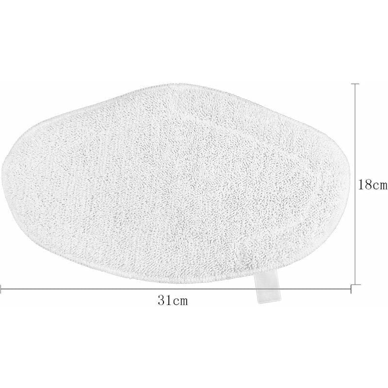 4 Pack Microfiber Cloth Wipes Compatible with Polti Vaporetto SV440 V1237-ZY-528-090