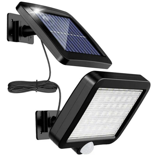 Outdoor Solar Light with 56 LED Motion Sensor IP65 Waterproof 120 Degree Solar Garden Light with Cable, 5m V1237-ZY-528-092