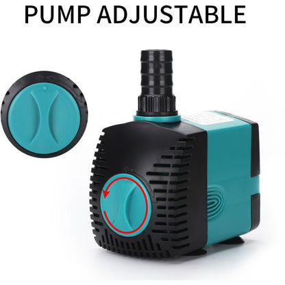 Aquarium Circulating Water Pump Fish Pond Pump Aquarium Side Suction Pump 10w V1237-ZY-528-099