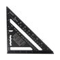 Metric System Metal Aluminum Ruler Square Ruler Guide Protractor Angle 45 90 Degrees Carpenter Tools Tracing V1237-ZY-528-109