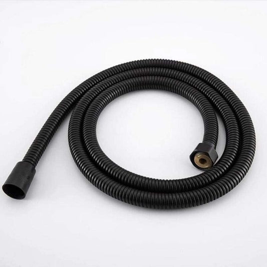 Black Stainless Steel Shower Hose Handheld Shower Head Fittings Hoses Bathroom Accessories Rubber Hose V1237-ZY-528-113