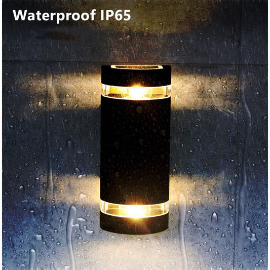 Outdoor Wall Light, up to 35W GU10, IP65 Waterproof Garden Light for Patio, Terrace, Garden, Entrance Hall, V1237-ZY-528-119