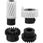 4 Pieces Sewing Machine Gear Set Compatible with Singer 174488 174491 163997 163328 V1237-ZY-528-125