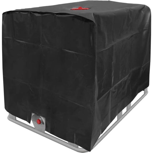 Water Tank Cover, IBC Tank Cover for 1000L Tank, Water Tank Container Protective Cover, Anti Dust Anti UV V1237-ZY-528-126