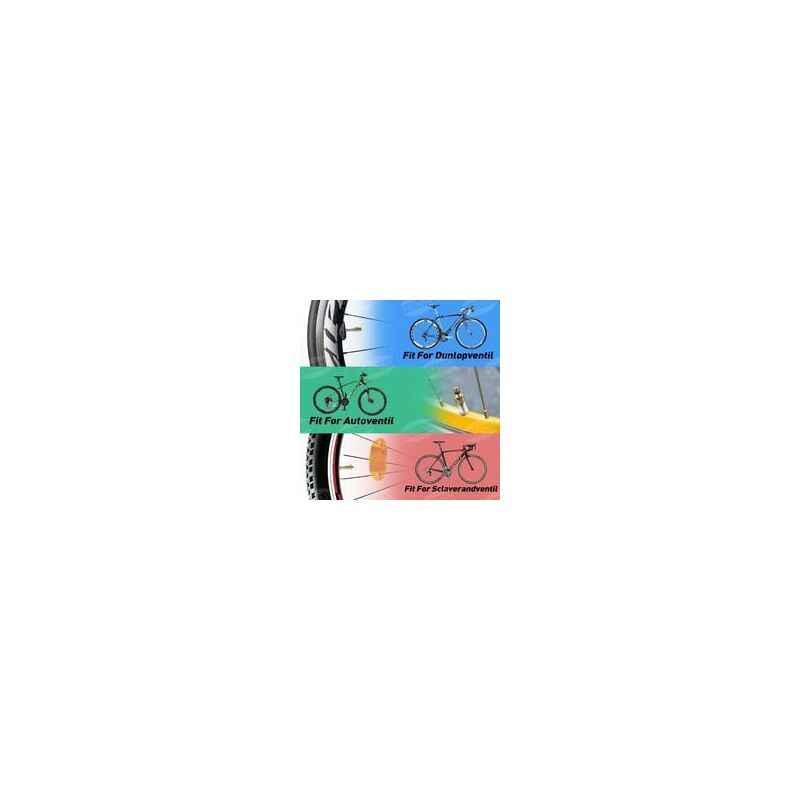 Bicycle Pump Adapter Bicycle Tire Pump Adapter with Inflation Nozzle Mountain Bike Ball Compressor Adapter V1237-ZY-528-130