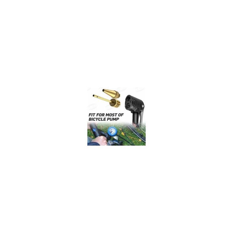 Bicycle Pump Adapter Bicycle Tire Pump Adapter with Inflation Nozzle Mountain Bike Ball Compressor Adapter V1237-ZY-528-130