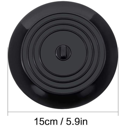 Silicone Bathtub and Kitchen Sink Stopper Universal Drain Plug, White, 15cm V1237-ZY-528-133