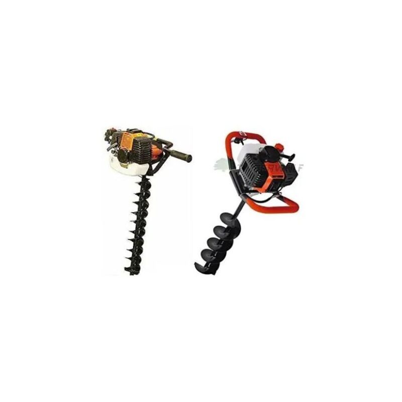 2 Pieces Brush Cutter Launcher, 1 Multifunction, Pole Tool and Auger, 4 Inch V1237-ZY-528-135