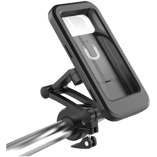 Bike Cell Phone Holder, Waterproof Smartphone Holder with Touch Screen, 360 Swivel, Height Adjustable for up V1237-ZY-528-137