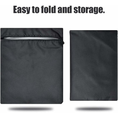 Fire Pit Cover Fire Pit Cover Reusable Waterproof Grill Cover Barbecue Cover, 112 x 61cm V1237-ZY-528-138