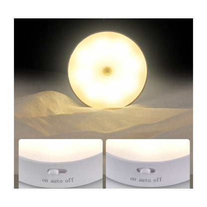 2 Pack Rechargeable Night Light with Motion Sensor Automatic Wall Night Lamp Children s Night Light LED Lamp V1237-ZY-528-143