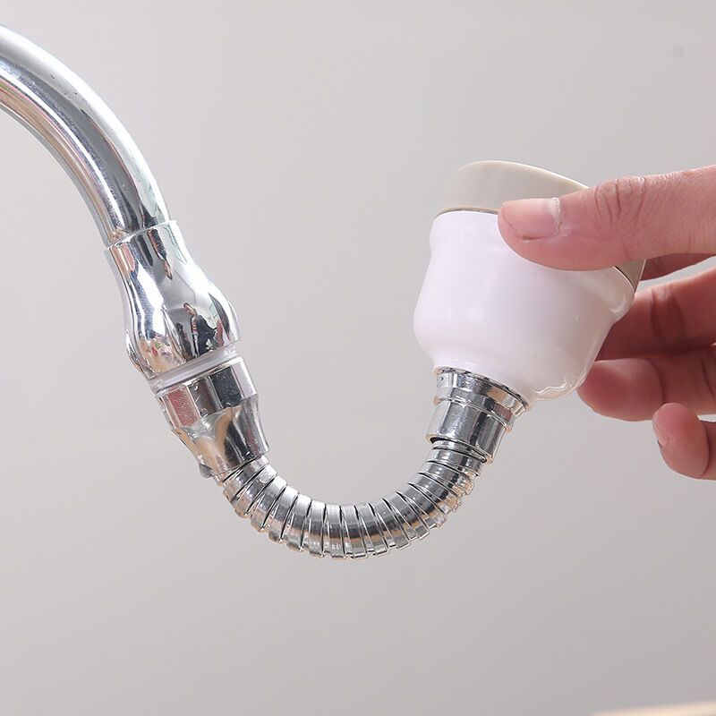 Water Saving Filter Nozzle, 360 Degree Movable Kitchen Faucet Head, 3 Modes Adjustable Shower Head Filter V1237-ZY-528-145