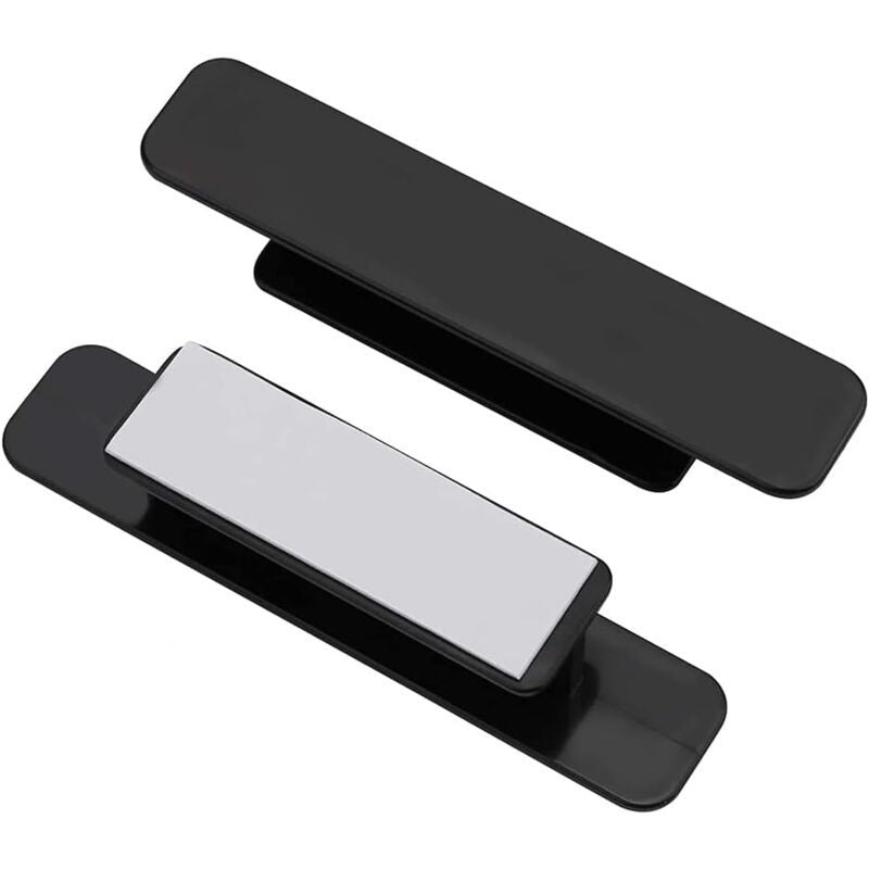 12 Pieces Self Adhesive Plastic Door Handles for Window Door Drawer Wardrobe Refrigerator V1237-ZY-528-152