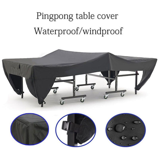 Garden Furniture Cover, Waterproof Dustproof Ping Pong Table Cover for Patio V1237-ZY-528-158
