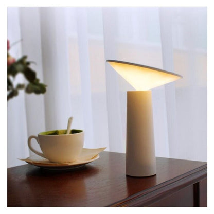 Modern Table Lamp, Cordless, Dimmable Touch Control Switch, 360 Adjustable, USB Rechargeable, Desk Lamp for V1237-ZY-528-178